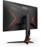 Монитор AOC 27" Q27G2S черный/красный IPS LED 16:9 HDMI матовая HAS Piv 1000:1 350cd 178гр/178гр 2560x1440 165Hz DP 2K 5.6кг