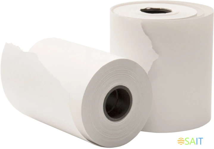 Лента чековая Silwerhof 57мм 40м 12mm термобумага (упак.12шт)