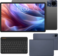 Планшет Teclast T65Max Premium set G99 (2.0) 8C RAM8Gb ROM256Gb 12.95" IPS 1920x1200 4G 2Sim Android 14 серебристый 13Mpix 8Mpix BT microSD 1Tb 10000mAh