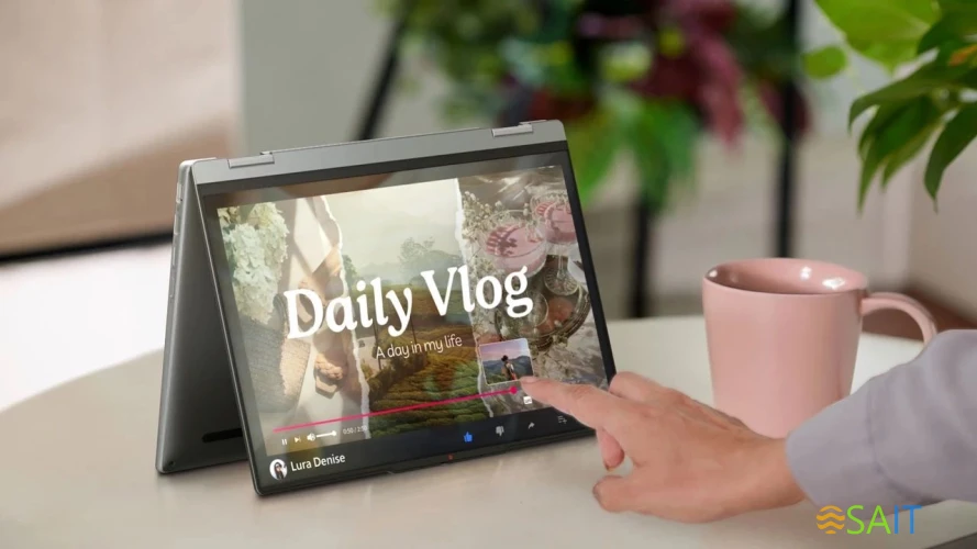 Ноутбук Lenovo IdeaPad 5 14IRU9 Core 5 120U 16Gb SSD512Gb Intel Graphics 14" IPS Touch WUXGA (1920x1200) noOS grey WiFi BT Cam (83DT0077RK)