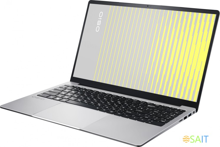 Ноутбук Osio FocusLine F140I-001 Core i3 1125G4 8Gb SSD256Gb Intel UHD Graphics 14" IPS FHD (1920x1080) без ОС grey WiFi BT Cam 6000mAh