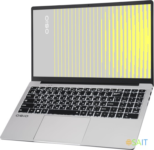 Ноутбук Osio FocusLine F140I-001 Core i3 1125G4 8Gb SSD256Gb Intel UHD Graphics 14" IPS FHD (1920x1080) без ОС grey WiFi BT Cam 6000mAh