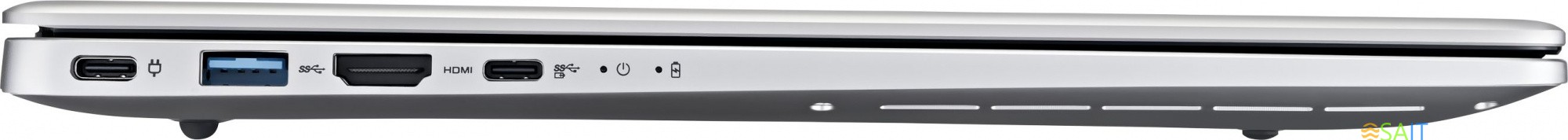 Ноутбук Osio FocusLine F140I-001 Core i3 1125G4 8Gb SSD256Gb Intel UHD Graphics 14" IPS FHD (1920x1080) без ОС grey WiFi BT Cam 6000mAh