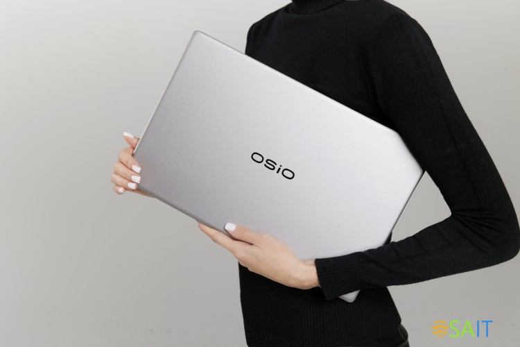 Ноутбук Osio FocusLine F140I-001 Core i3 1125G4 8Gb SSD256Gb Intel UHD Graphics 14" IPS FHD (1920x1080) без ОС grey WiFi BT Cam 6000mAh