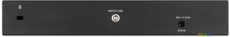 Коммутатор D-Link DGS-1210-10P DGS-1210-10P/FL2A (L2+) 8x1Гбит/с 2xКомбо(1000BASE-T/SFP) 8PoE 8PoE+ 65W управляемый