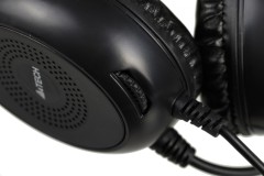 Наушники с микрофоном A4Tech HU-30 черный 2м накладные USB оголовье