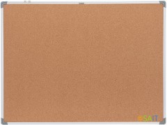 Доска пробковая Deli E39054 пробка 90x120см алюминиевая рама