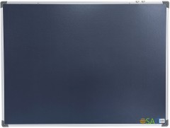 Доска пробковая Deli E39054 пробка 90x120см алюминиевая рама