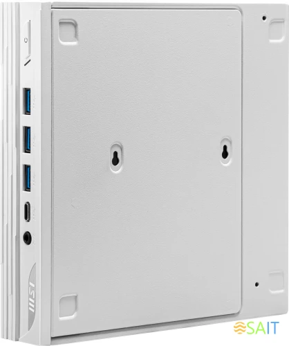 Неттоп MSI Pro DP10 12M-039BRU i5 1235U (1.3) Iris Xe noOS 2.5xGbitEth WiFi BT 120W белый (936-B0A622-039)