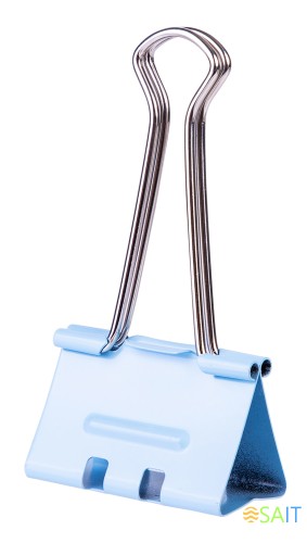 Зажимы Deli E8551S металл 50мм ассорти (упак.:12шт) пластиковая туба