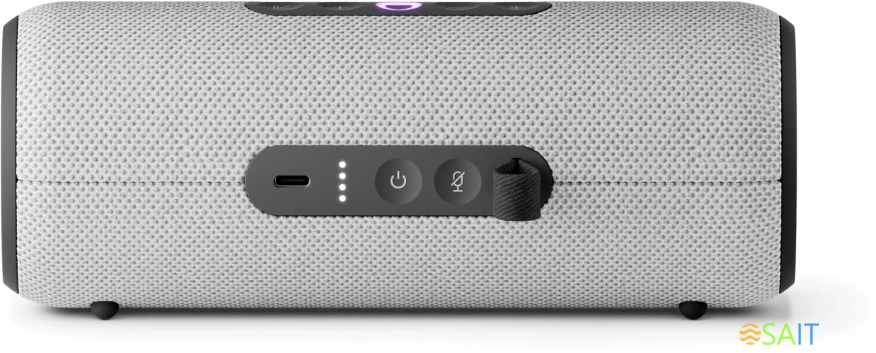 Умная колонка Yandex Стрит Алиса серый 30W 2.0 BT/Wi-Fi 10м 3300mAh (YNDX-00030GRY)