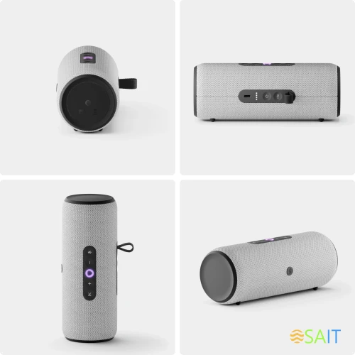 Умная колонка Yandex Стрит Алиса серый 30W 2.0 BT/Wi-Fi 10м 3300mAh (YNDX-00030GRY)