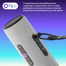 Умная колонка Yandex Стрит Алиса серый 30W 2.0 BT/Wi-Fi 10м 3300mAh (YNDX-00030GRY)