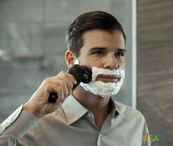 Бритва сетчатая Panasonic ES-LS9A реж.эл.:6 питан.:аккум. черный