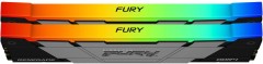 Память DDR4 2x16GB 3200MHz Kingston KF432C16RB12AK2/32 Fury Renegade RGB RTL Gaming PC4-25600 CL16 DIMM 288-pin 1.35В dual rank с радиатором Ret