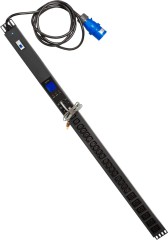 Блок распределения питания Lanmaster TWT-PDVMT1-6X18-32A верт.размещ. 6xC19 18xC13 с мониторингом 32A IEC 309 3м