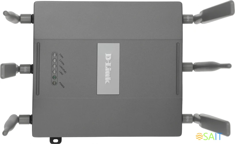 Точка доступа D-Link DAP-2695/RU/A1A AC1750 10/100/1000BASE-TX серый