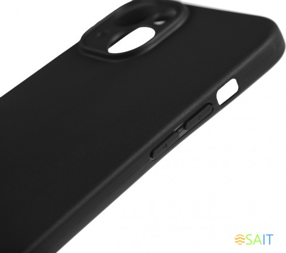 Чехол (клип-кейс) BoraSCO для Apple iPhone 15 Plus черный (72414)