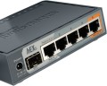Роутер MikroTik hEX S (RB760IGS) 10/100/1000BASE-TX/SFP черный