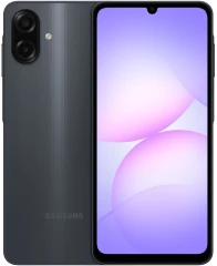 Смартфон Samsung SM-A075F Galaxy A07 64Gb 4Gb черный моноблок 3G 4G 2Sim 6.7" 720x1600 Android 15 50Mpix 802.11 a/b/g/n/ac GPS GSM900/1800 GSM1900 Protect microSD max2048Gb