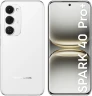 Смартфон Tecno Spark 40 Pro+ 256Gb 8Gb белый моноблок 3G 4G 2Sim 6.78" 1224x2720 Android 15 50Mpix 802.11 a/b/g/n/ac/ax NFC GPS GSM900/1800 Protect FM