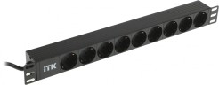 Блок распределения питания ITK PH22-9D1 гор.размещ. 9xSchuko базовые 16A Schuko 2м