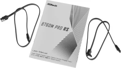 Материнская плата Asrock B760M PRO RS Soc-1700 Intel B760 4xDDR5 mATX AC`97 8ch(7.1) 2.5Gg RAID+HDMI+DP