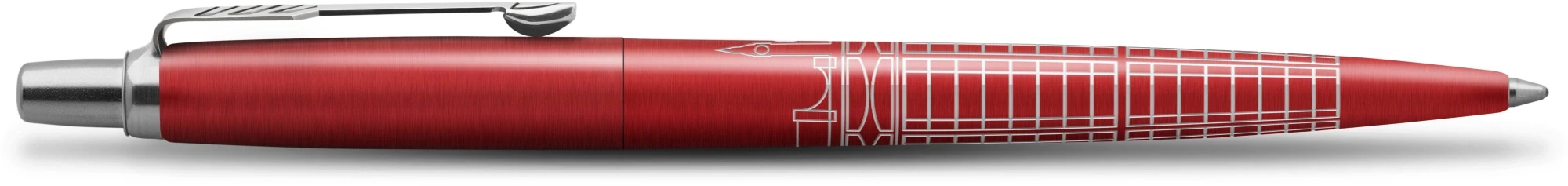 Ручка шариков. Parker Jotter London K179 (2221603) красный мет. M син. черн. подар.кор.