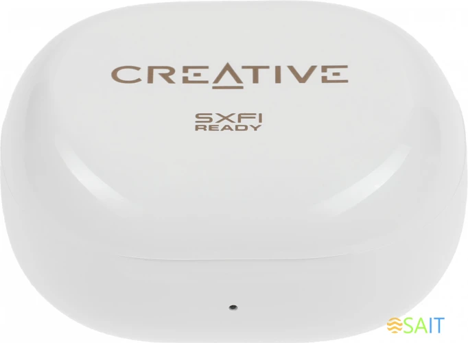 Гарнитура внутриканальные Creative Zen Air белый беспроводные bluetooth в ушной раковине (51EF1050AA000)