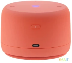Умная колонка Yandex Станция Лайт 2 без часов Алиса coral 6W 1.0 BT/Wi-Fi 10м (YNDX-00028ORG)