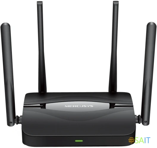 Роутер беспроводной Mercusys MR25BE BE3600 10/100/1000BASE-TX черный