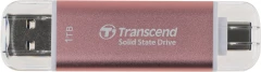 Накопитель SSD Transcend USB-C 1TB TS1TESD310P розовый USB-A