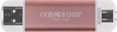 Накопитель SSD Transcend USB-C 1TB TS1TESD310P розовый USB-A