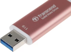 Накопитель SSD Transcend USB-C 1TB TS1TESD310P розовый USB-A