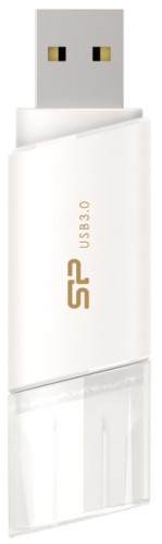 Флеш Диск Silicon Power 16Gb Blaze B06 SP016GBUF3B06V1W USB3.1 белый