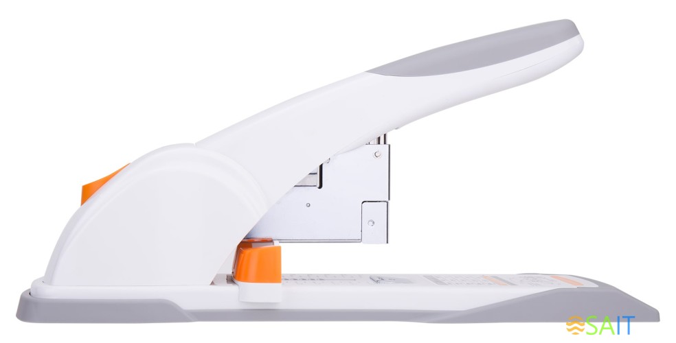 Степлер мощный Deli E0487 23/6 23/8 23/10 23/13 (80листов) ассорти/белый 100скоб коробка