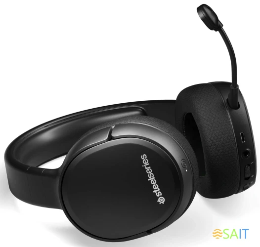 Наушники с микрофоном Steelseries Arctis 1 черный мониторные Radio оголовье (61512)