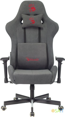 Кресло игровое A4Tech Bloody GC-740 серый крестов.