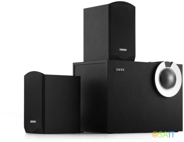 Колонки Edifier M206BT 2.1 черный/черный 34Вт BT