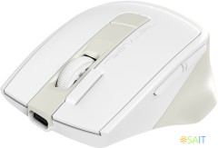 Мышь A4Tech Fstyler FG45CS Air бежевый оптическая 2000dpi silent беспров. USB для ноутбука 7but (FG45CS AIR USB (CREAM BEIGE))