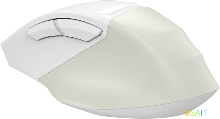 Мышь A4Tech Fstyler FG45CS Air бежевый оптическая 2000dpi silent беспров. USB для ноутбука 7but (FG45CS AIR USB (CREAM BEIGE))