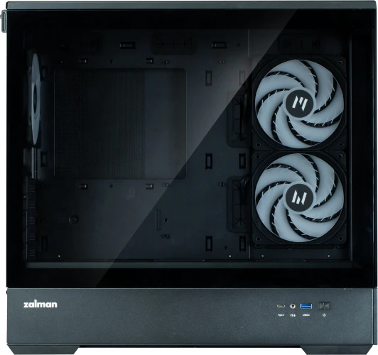 Корпус Zalman P30 V2 черный без БП mATX 6x120mm 5x140mm 1xUSB3.0 audio bott PSU