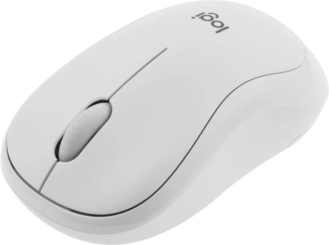 Мышь Logitech M240 белый оптическая 4000dpi silent беспров. BT для ноутбука 2but (910-007123)