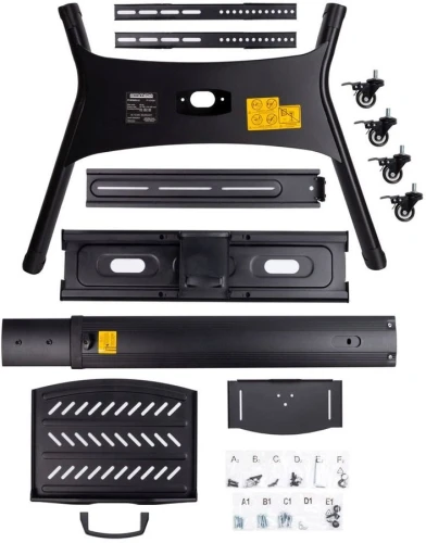 Подставка для телевизора Arm Media PT-STAND-11 черный 32"-65" макс.40кг напольный фиксированный