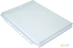 Папка-вкладыш Silwerhof Daily клапан с кнопойс расширением A4 вертикальный пвх 180мкм (упак.:5шт)