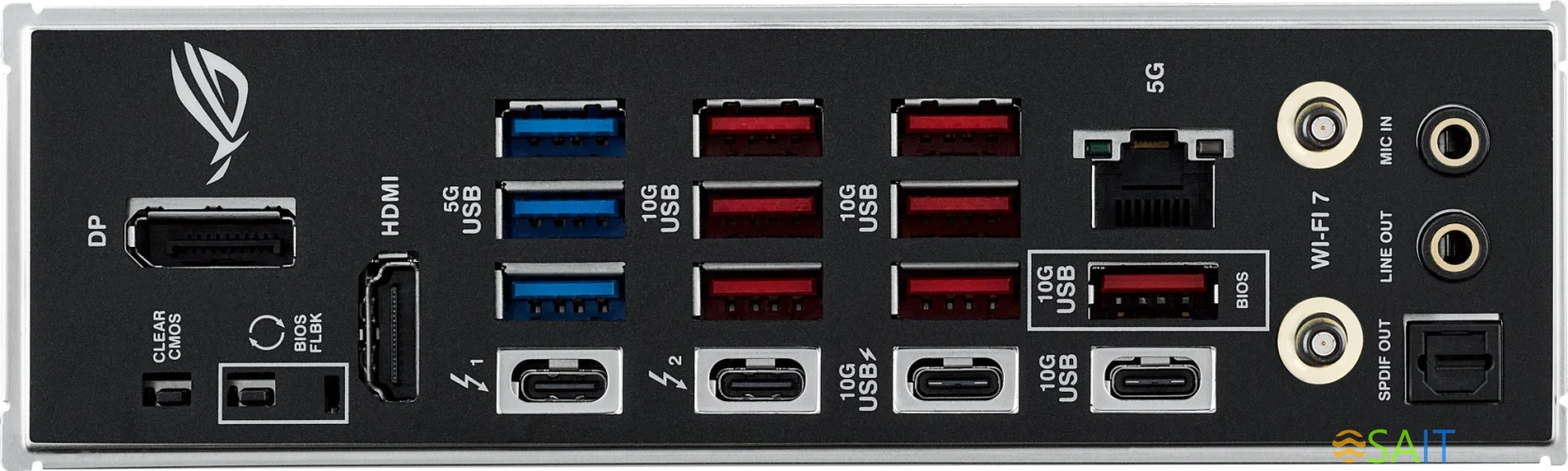 Материнская плата Asus ROG STRIX Z890-E GAMING WIFI Soc-1851 Intel Z890 4xDDR5 ATX AC`97 8ch(7.1) 5Gigabit RAID+HDMI+DP