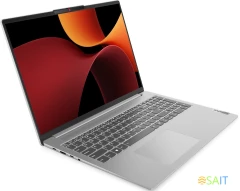 Ноутбук Lenovo IdeaPad Slim 5 16AHP9 Ryzen 7 8845HS 16Gb SSD1Tb AMD Radeon 780M 16" OLED 2K (2048x1280) noOS l.grey WiFi BT Cam (83DD0020RK)