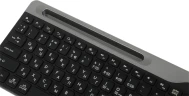 Клавиатура A4Tech Fstyler FBK25 черный/серый USB беспроводная BT/Radio slim Multimedia (FBK25 BLACK)