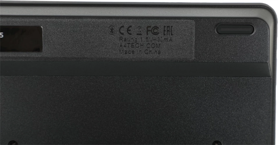 Клавиатура A4Tech Fstyler FBK25 черный/серый USB беспроводная BT/Radio slim Multimedia (FBK25 BLACK)