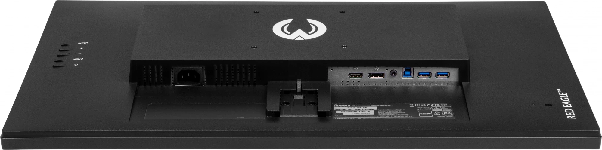 Монитор Iiyama 27" G-Master GB2770QSU-B6 черный IPS LED 0.2ms 16:9 HDMI M/M матовая HAS Piv 400cd 178гр/178гр 2560x1440 180Hz FreeSync DP 2K USB 5.7кг